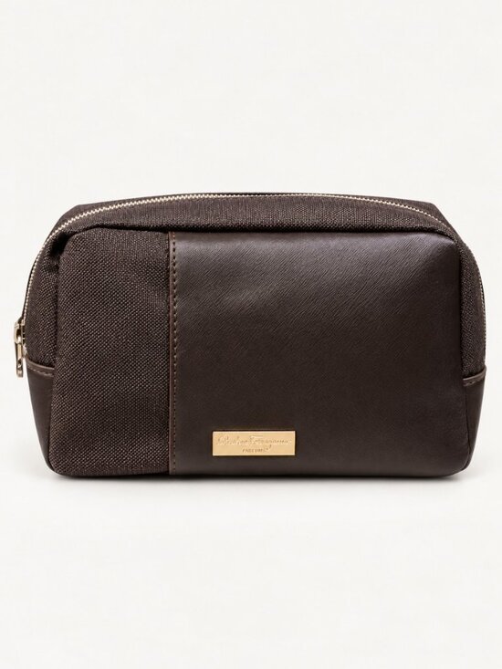 Salvatore Ferragamo Other - Salvatore Ferragamo Singapore Airlines First Class Amenity Toiletry Bag